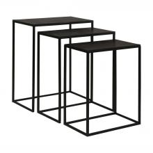  25040 - Uttermost Coreene Iron Nesting Tables S/3